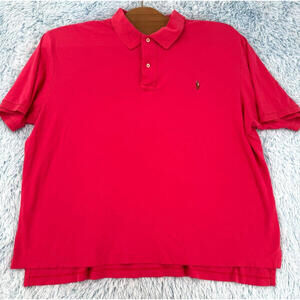 Polo Ralph Lauren Pink Classic Fit Mesh Polo Shirt Men’s Size 3XL-BIG